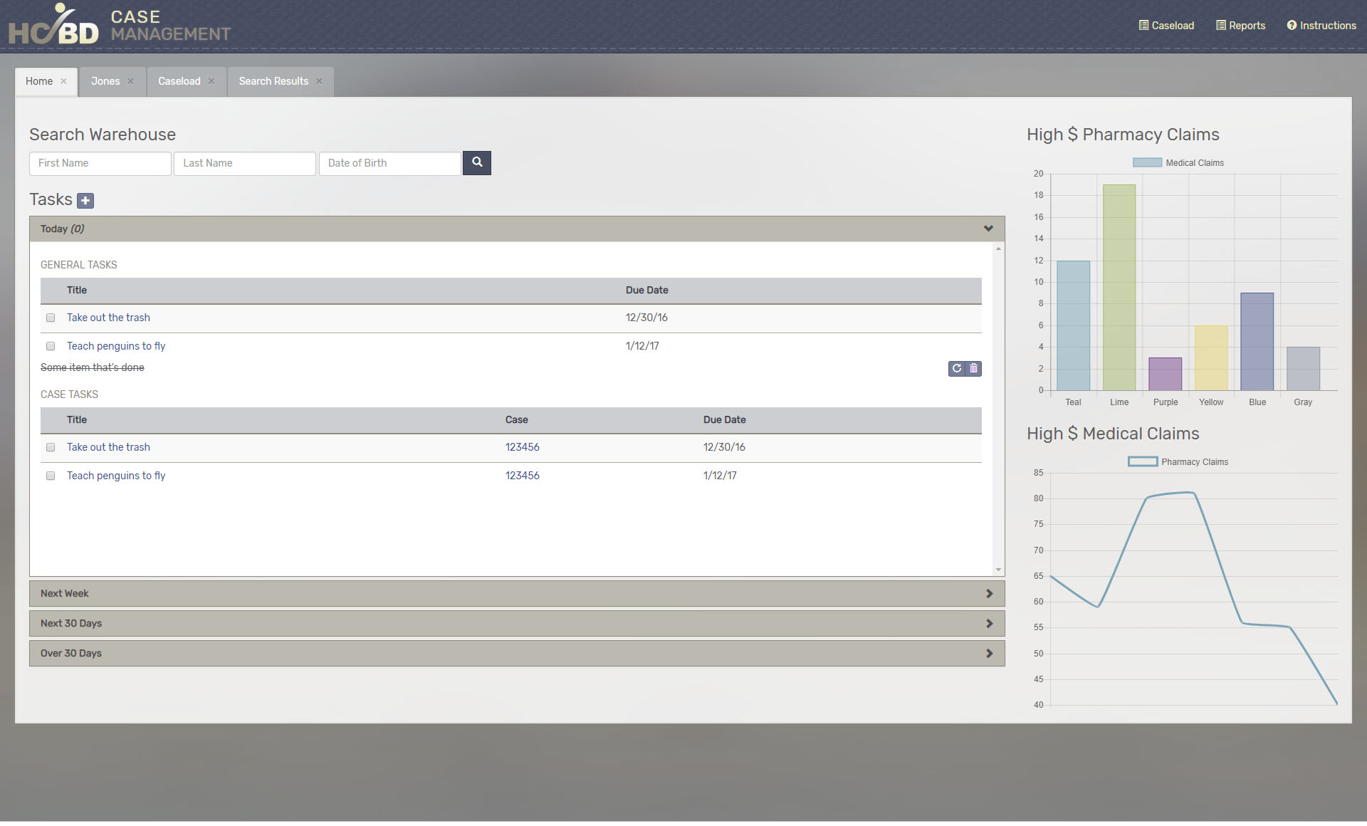 HCBD Case Management