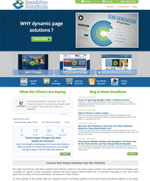 Dynamic Page Solutions